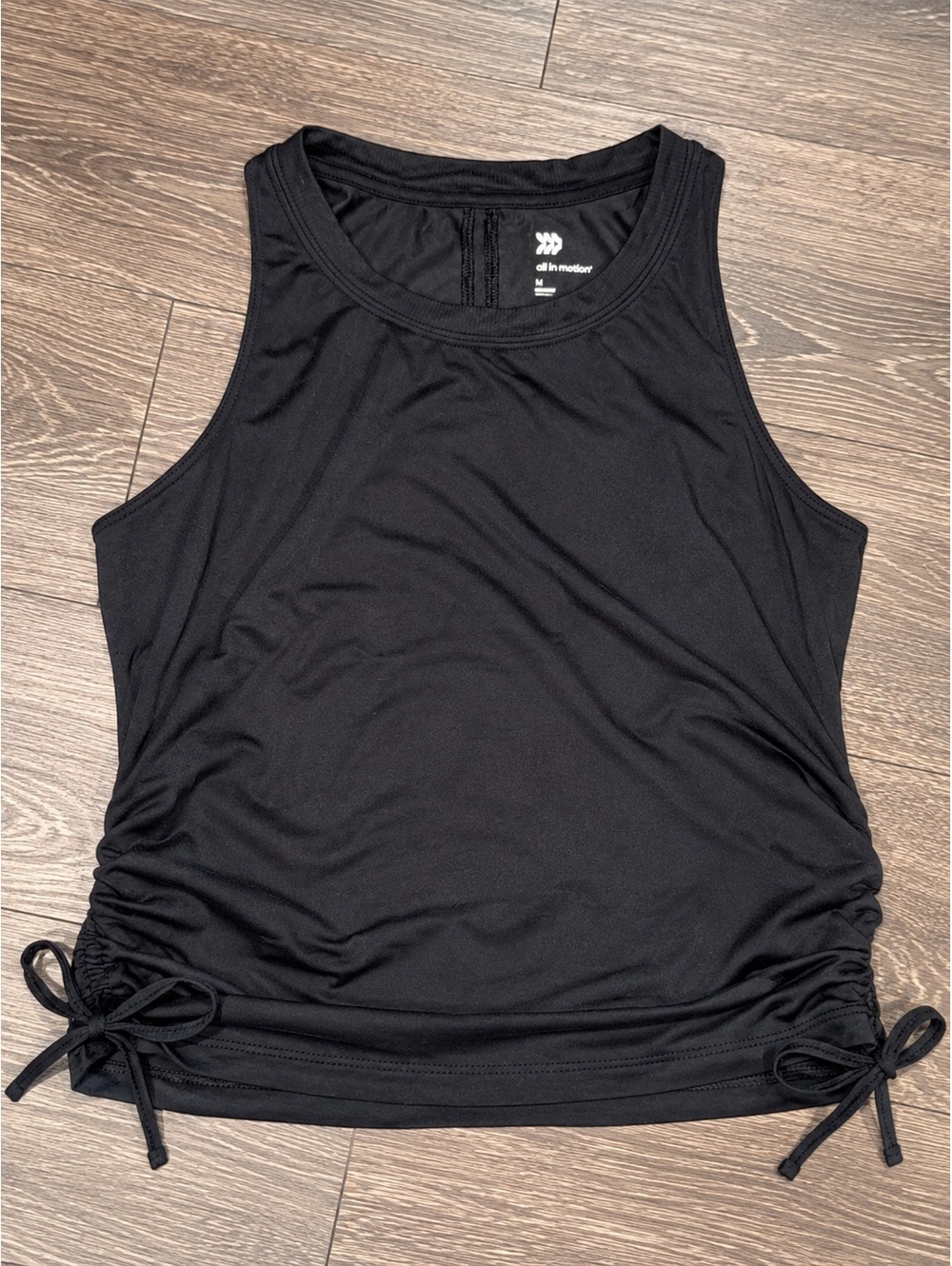 All in Motion Women's Black Muscle Tank Top Size M